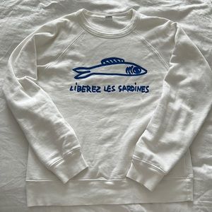 Clare V Crew Neck Sweatshirt